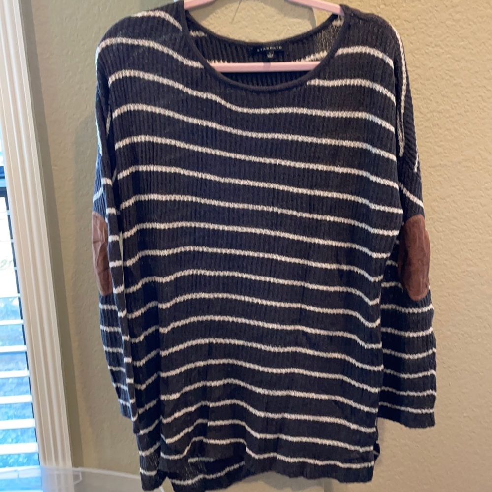 Black and White striped sweater